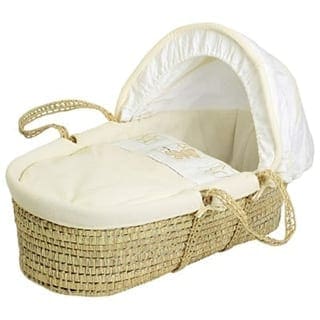 Moses Baskets Connie Leonard Baby cot for sleeping at the side of bed - Connie Leonard furniture and flooring